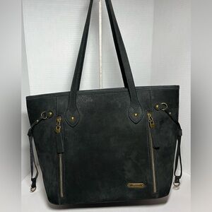 MONTANA WEST LARGE LEATHER CONCEALED CARRY TOTE